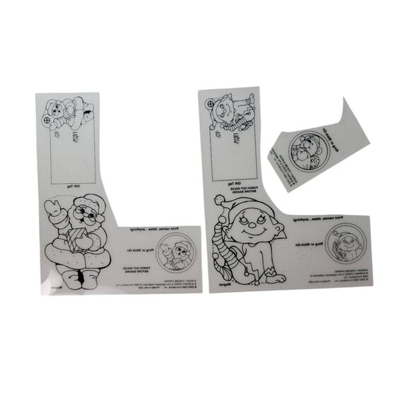 Shrinky Dinks Activity Kit Christmas Chenille Stems Rings Incomplete 2003 VTG - Picture 10 of 10